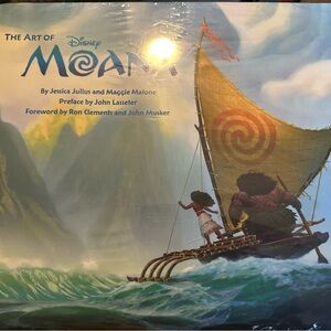 The Art of Disney's Moana Book by Jessica Julius and Maggie Malone